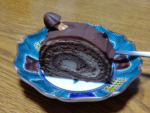 生チョコロールケーキ